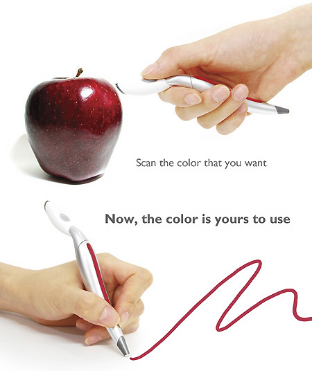 The future of coloring in is here. Introducing the color picker pen.
