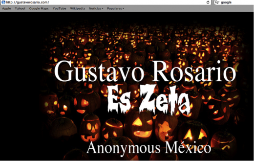 EsZeta 520x329 How Anonymous is threatening a Mexican drug cartel