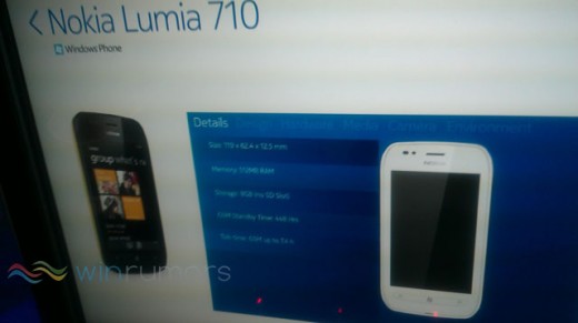 nokialumia710 520x291 Nokia launching Lumia 800 and Lumia 710 Windows Phone models tomorrow