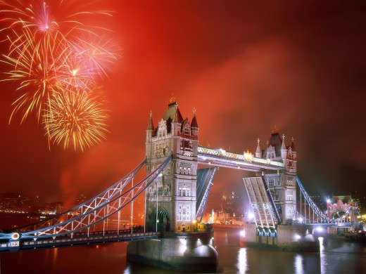 London England 520x390 The Best Places in the World to be on New Years Eve