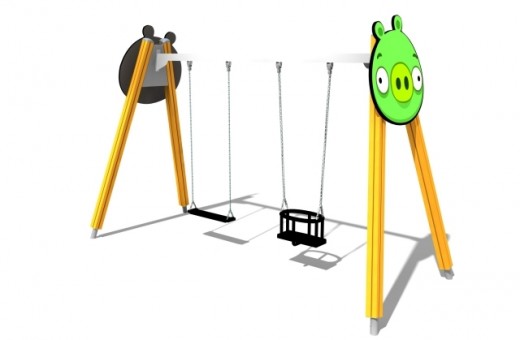 Swings2 520x340 Angry Birds activity parks set to launch in the UK