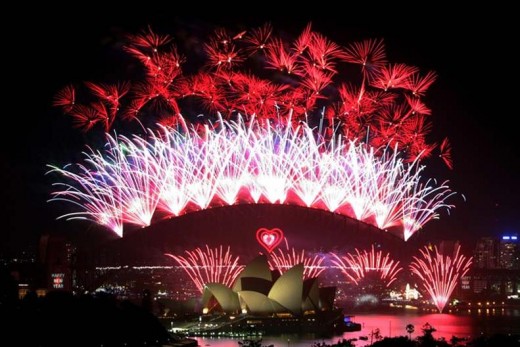 sydney new years eve 2010 sydney tourist events 520x347 The Best Places in the World to be on New Years Eve