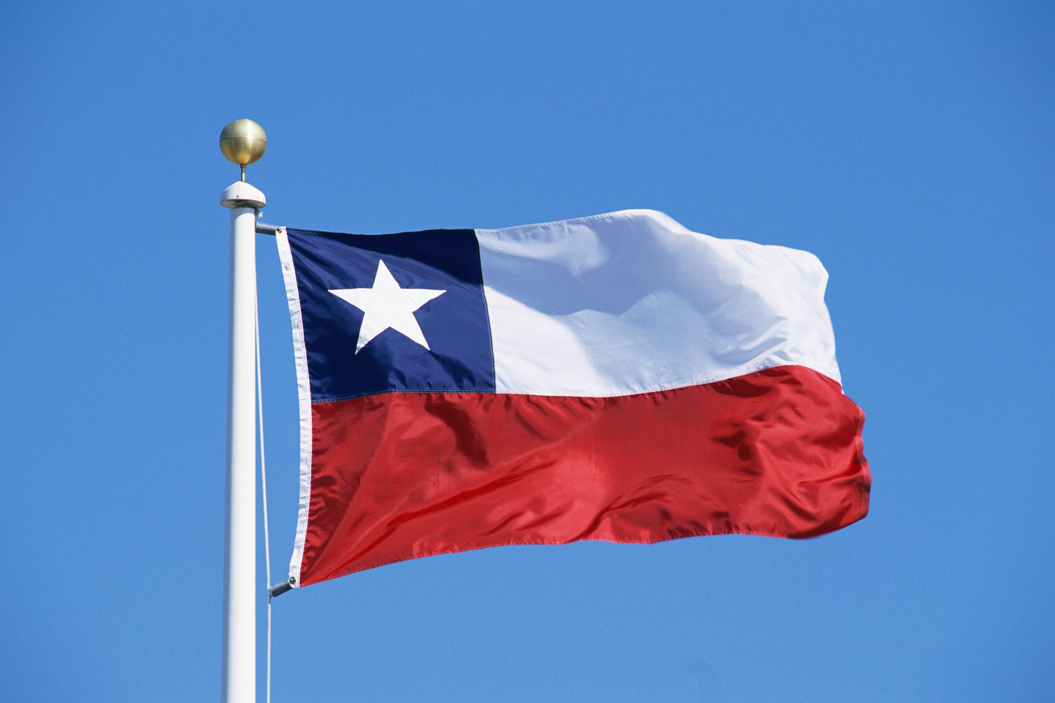 Image of the Chile national flag. 