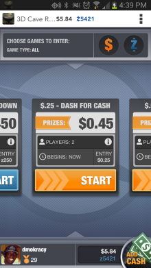 skillz 1 220x391 Skillz enters beta with an Android gaming platform that let players compete for real money