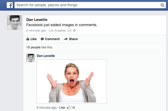 Screen Shot 2013 06 19 at 11.08.50 AM Facebook rolling out ability to insert images natively into comments, starting with Web