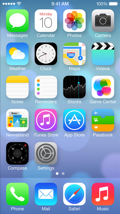 iOS 7 ikone