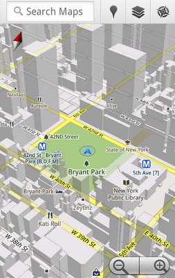 Google maps 3d