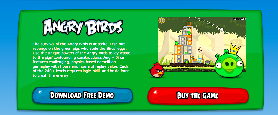 Angry Birds 1 Game Free Download