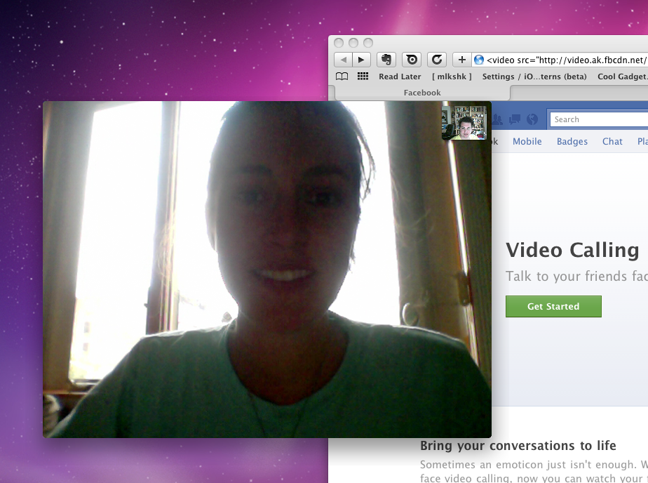 Video chat facebook