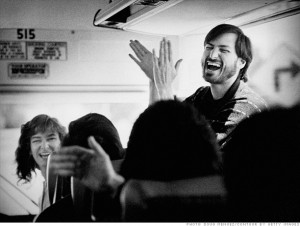 1987a dmenuez laugh 300x226 On Steve Jobs.