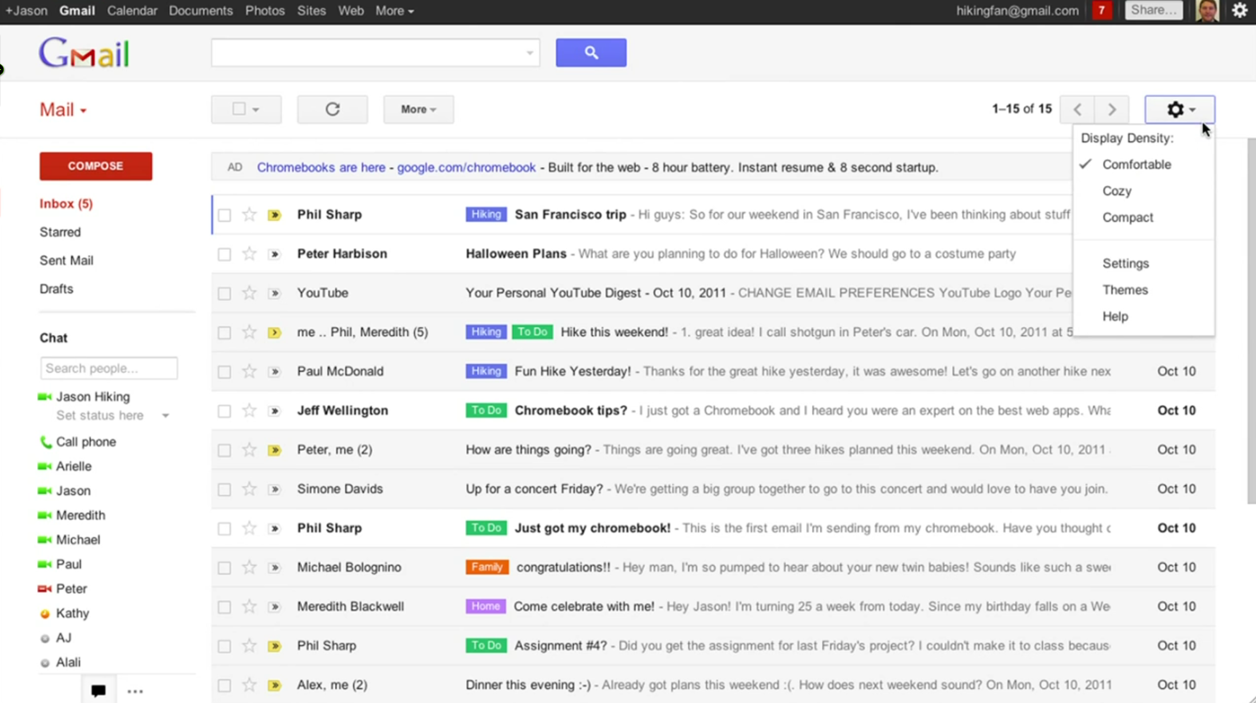 The New Gmail Integrates Google Meet, Chat, and Rooms 