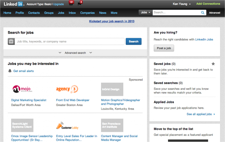 Snap 2013 02 15 at 10.28.47 730x461 LinkedIn overhauls its jobs service with a fresh design and better discovery features