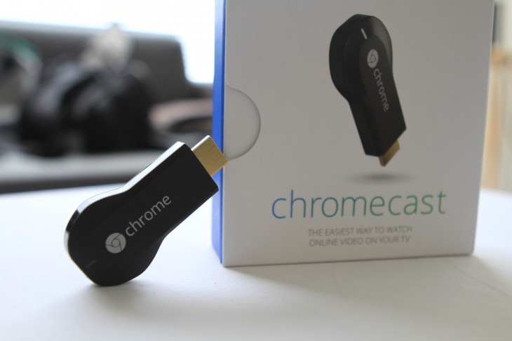 IMG 9656 730x486 Hands on with Googles Chromecast, a tiny set top box for the Web