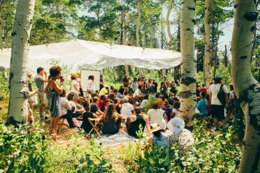 discussion about trayvon martin 520x346 Entrepreneurs gather in Eden for the first Summit Outside