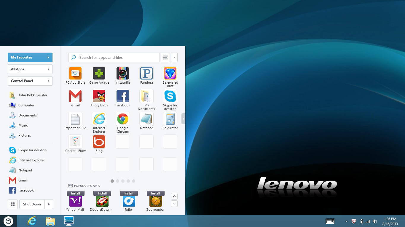 Lenovo thinkpad apps raincoat picture