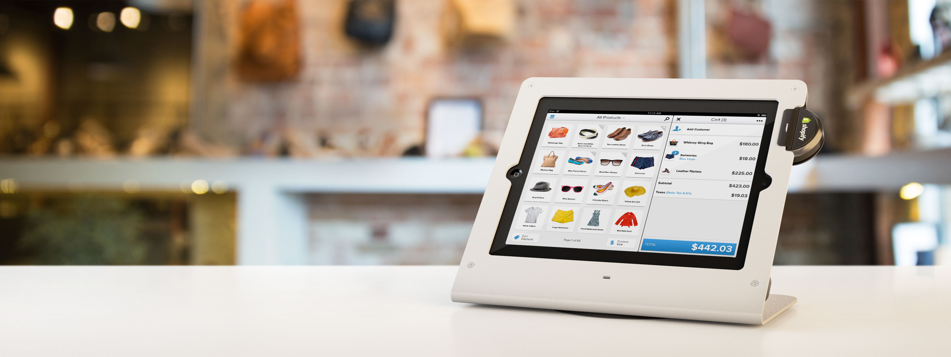 Shopify Takes on Square with its Own iPad-Based POS System
