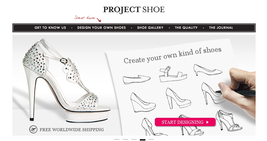 design your own shoes from scratch