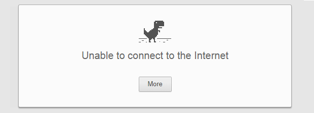 The dinosaur game in chrome you can play when offline